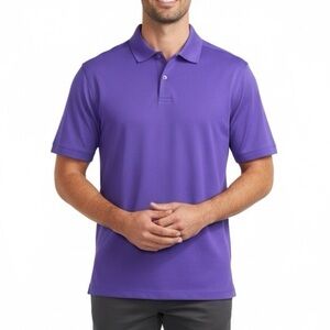 3/25$ (Mix&Match) Nike Polo Golf Shirt Moisture Wicking Dri Fit Purple XL